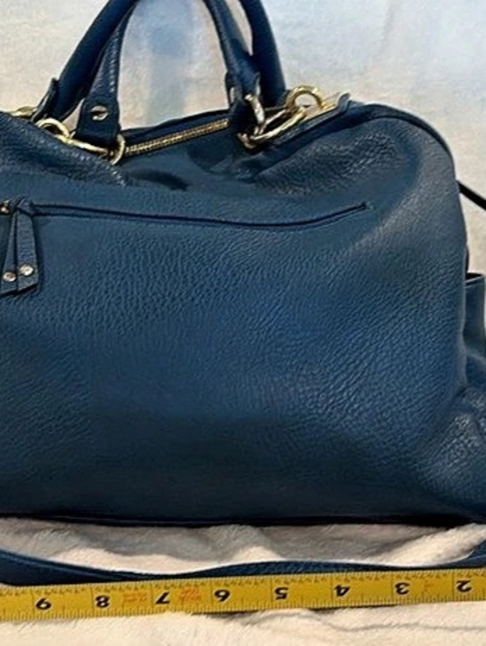 Olivia & Joy Blue Satchel